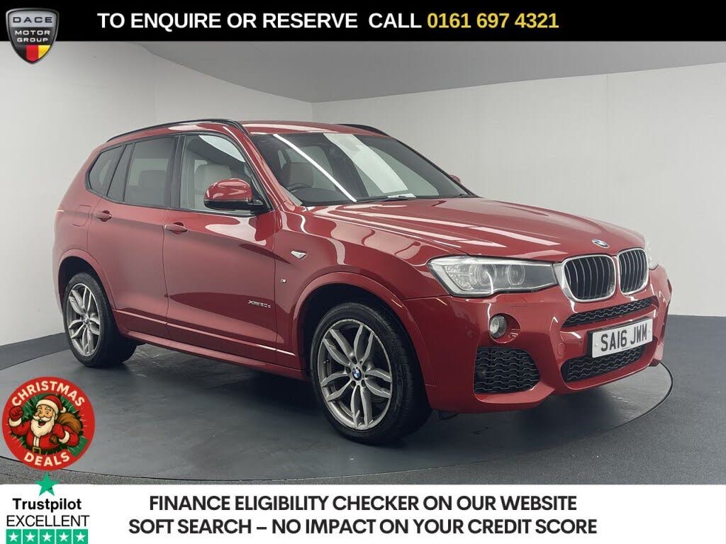 2016 BMW X3 2.0TD xDrive20d M Sport Auto