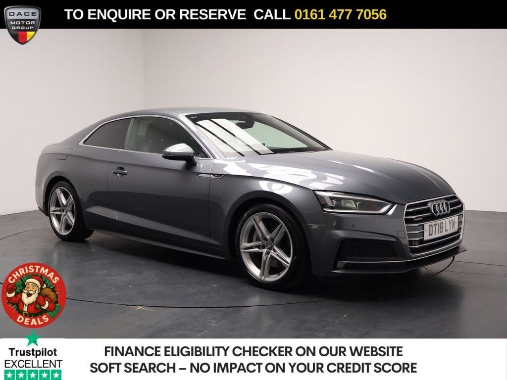 2018 Audi A5 2.0 TFSI S Line (252ps) quattro Coupe 2d Tronic