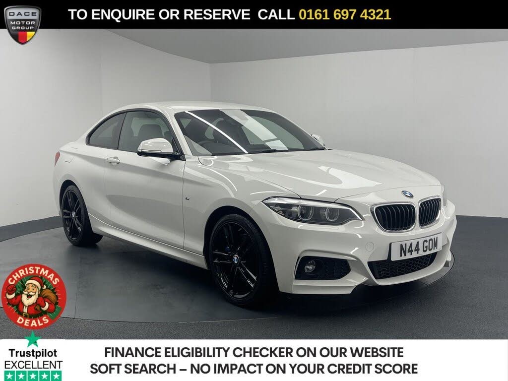 2018 BMW 2 Series 2.0TD 220d M Sport (190bhp) Coupe 2d