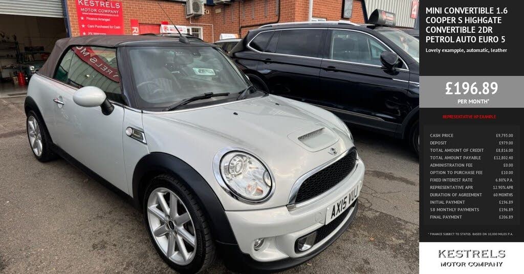 2015 MINI Mini 1.6 Cooper S Highgate (s/s) Auto