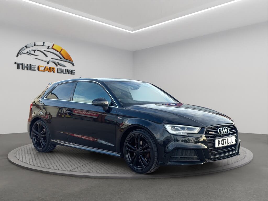 2017 Audi A3 2.0 TFSI quattro S Line (191ps) Nav Hatchback 3d