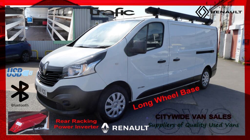 2018 Renault Trafic 1.6dCi LL29 120 Business E6 Panel Van