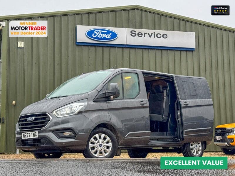 2022 Ford Transit Custom 2.0TDCi 320 L1H1 Limited (170PS)(EU6dT) Double Cab-in-Van auto