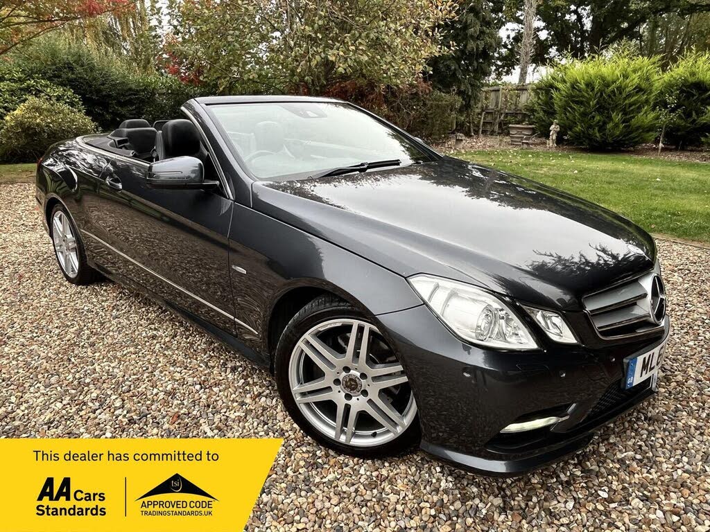 2011 Mercedes-Benz E-Class 3.0TD E350 CDI Sport Edition 125 3.0CDI Blue F (s/s) Cabriolet 2d 7G-Tronic Plus