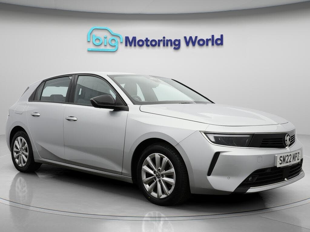 2022 Vauxhall Astra 1.2 Turbo Design (130ps) Hatchback