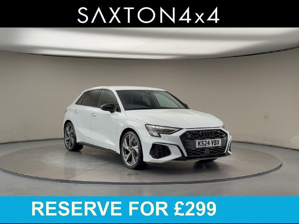 2024 Audi S3 2.0 TFSI Black Edition (310ps) Sportback 5d