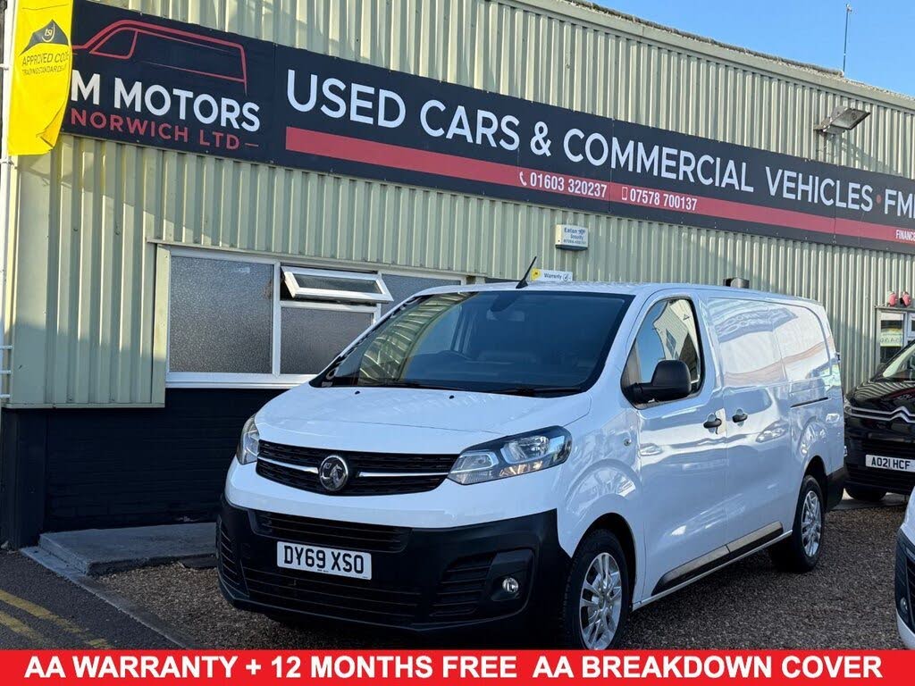 2019 Vauxhall Vivaro 1.5TD 2900 L2H1 Dynamic
