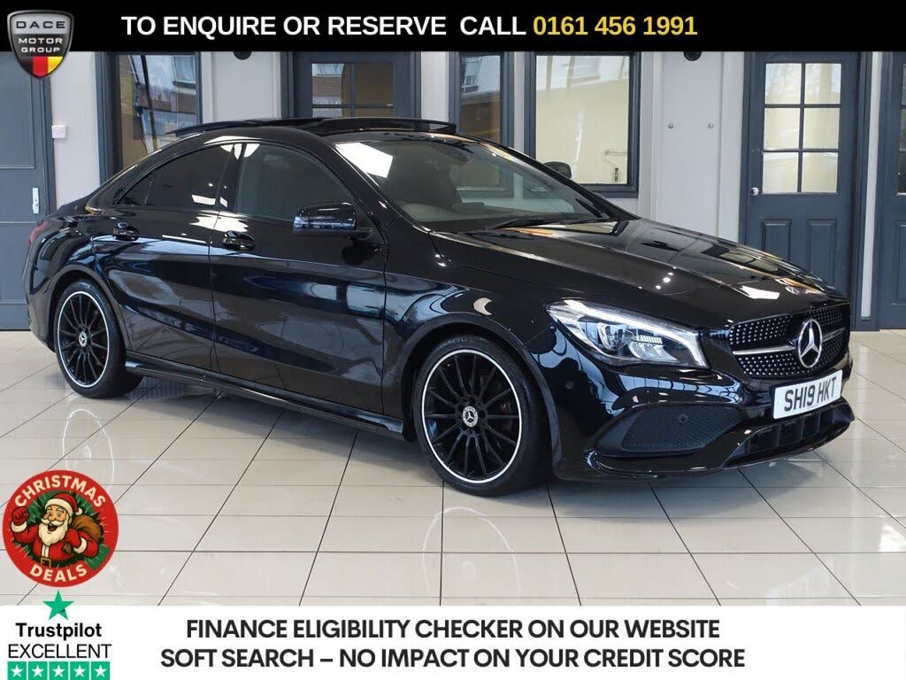 2019 Mercedes-Benz CLA 1.6 CLA 200 AMG Line Night Edition (Plus)(s/s) Coupe 4d