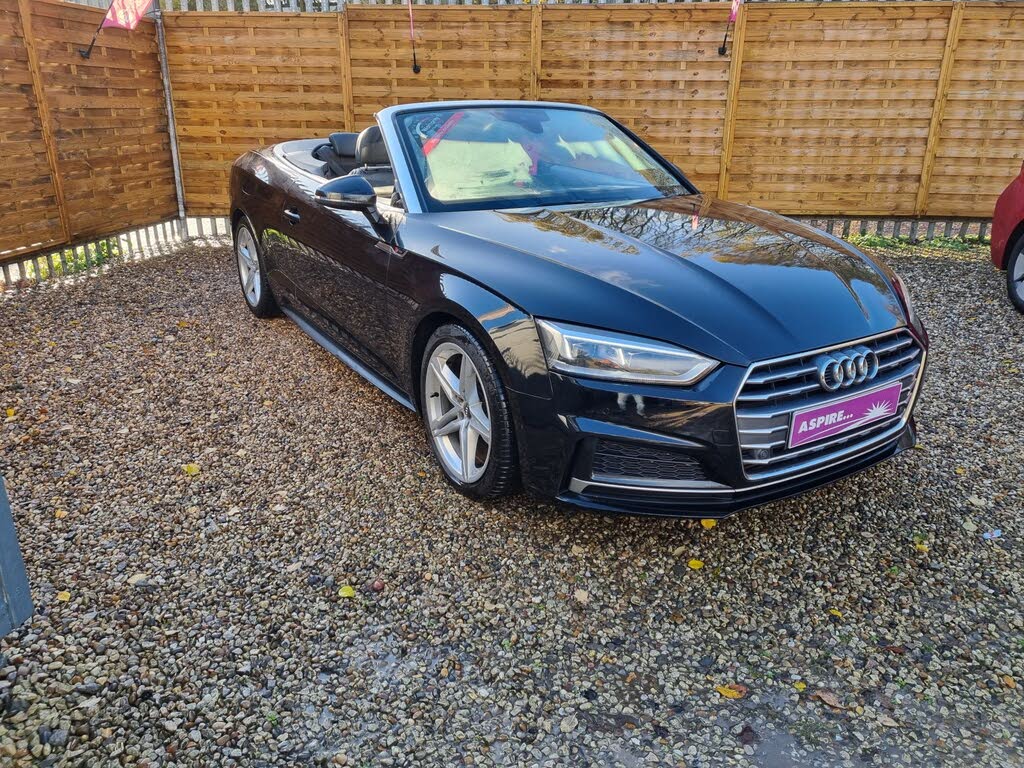 2018 Audi A5 2.0 TFSI S Line (190ps) Cabriolet 2d