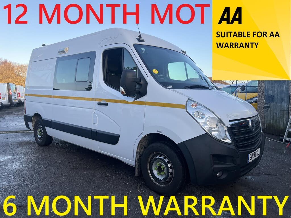 2019 Vauxhall Movano 2.3CDTI L2H2 F3500 (130PS)(EU6) BiTurbo Panel Van