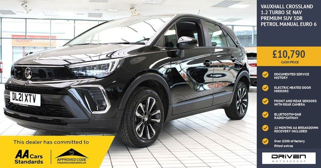 2021 Vauxhall Crossland 1.2 SE Nav Premium (130ps)