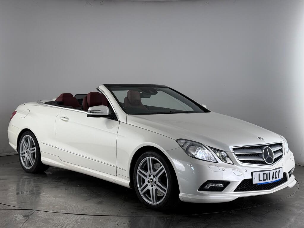 2011 Mercedes-Benz E-Class 5.5 E500 Sport CGI Edition 125 Cabriolet 2d 7G-Tronic