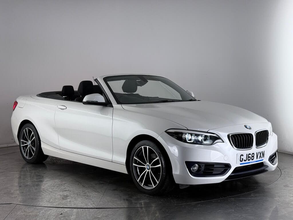 2018 BMW 2 Series 1.5 218i Sport (136bhp) Convertible 2d Auto