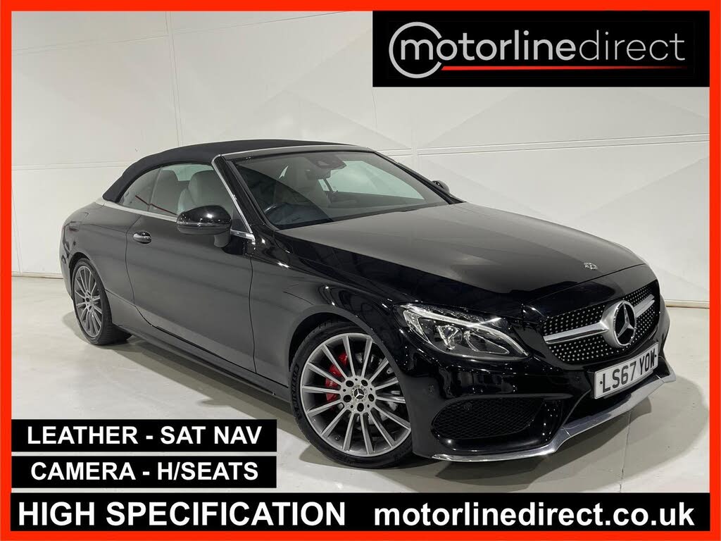 2017 Mercedes-Benz C-Class 2.1d C220d AMG Line (s/s) Cabriolet 2d 9G-Tronic Plus