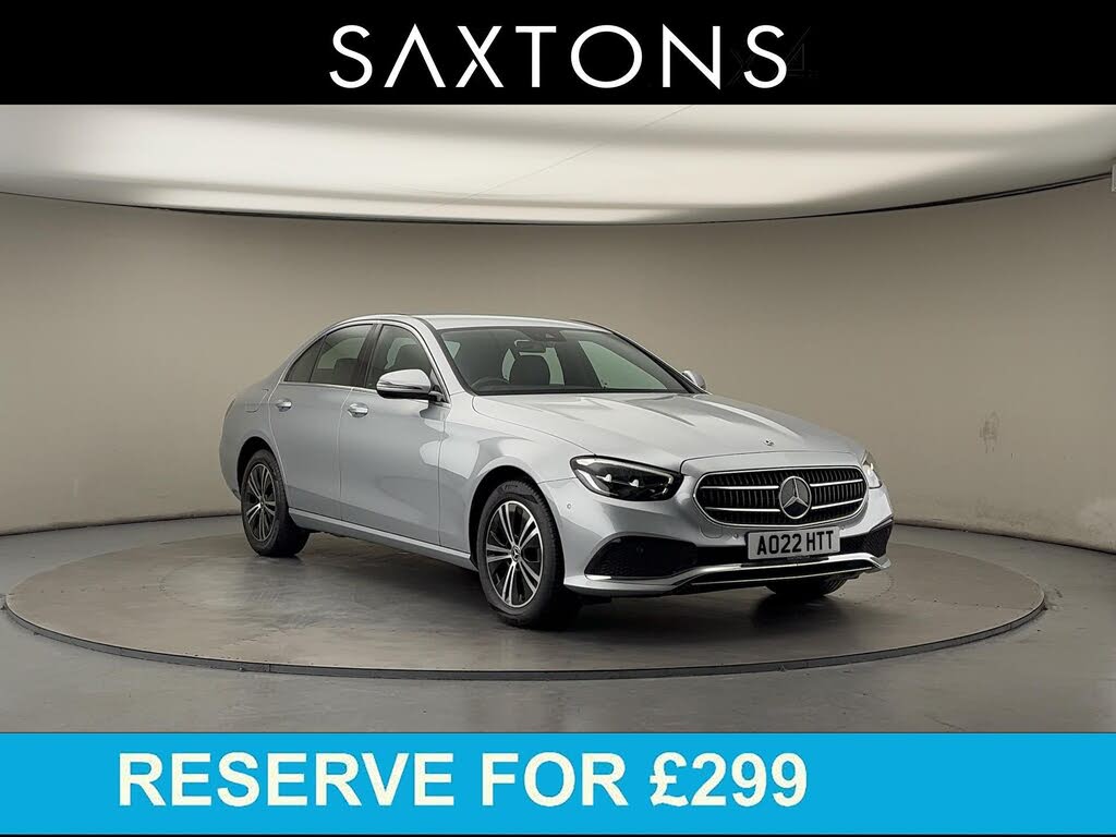 2022 Mercedes-Benz E-Class 2.0 E200 Sport Saloon 4d