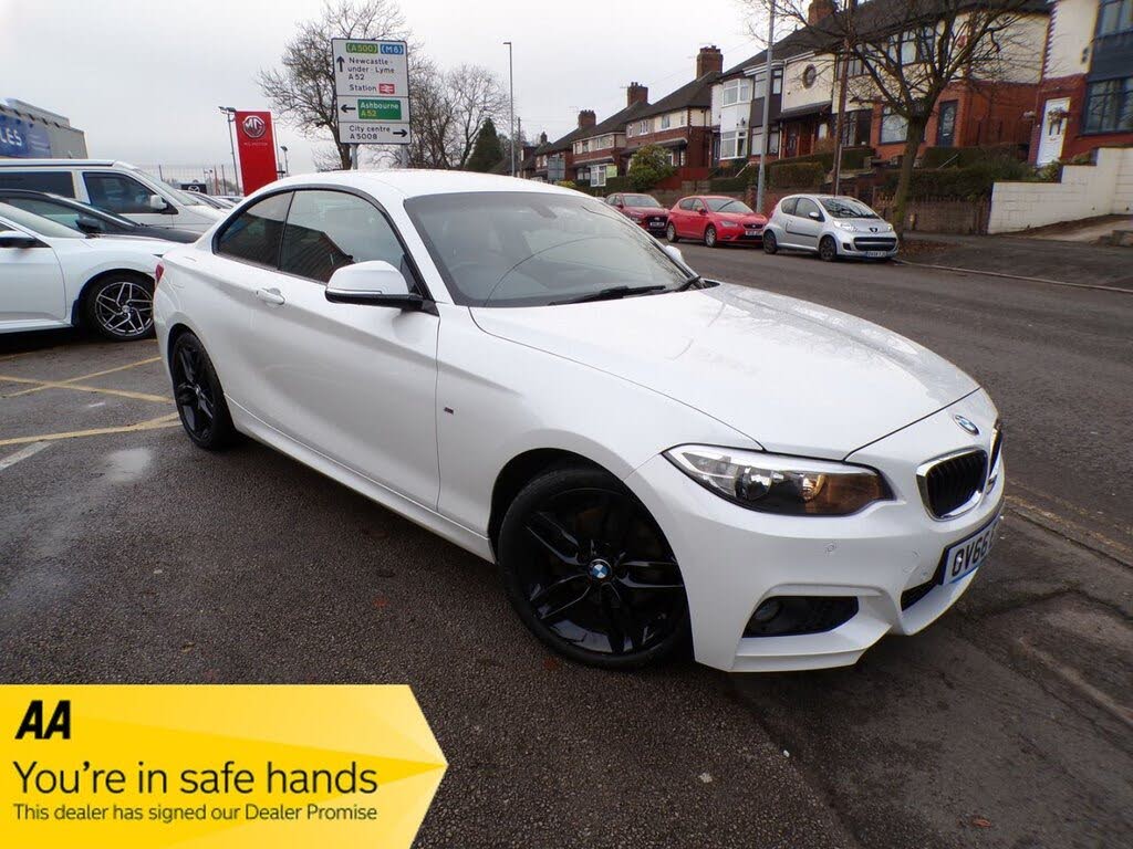 2016 BMW 2 Series 2.0TD 220d M Sport Coupe 2d Auto