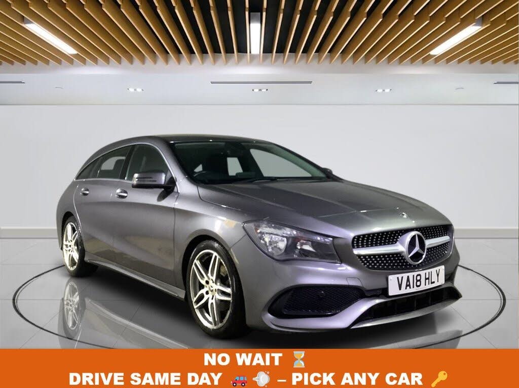 2018 Mercedes-Benz CLA 1.6 CLA 180 AMG Line Edition Shooting Brake 5d 7G-DCT