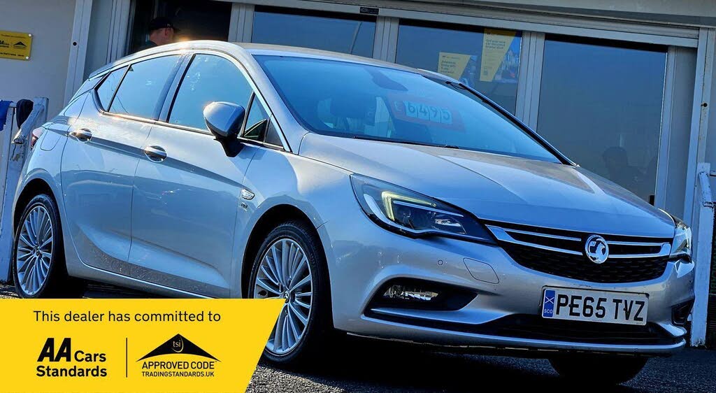 2015 Vauxhall Astra 1.6CDTi Elite Nav (136ps) Hatchback Auto
