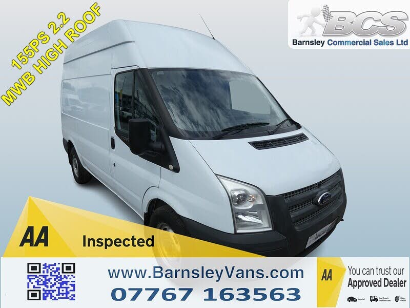 2013 Ford Transit 2.2TD 350 MWB (155PS)(EU5)(RWD) 350M High Roof Van