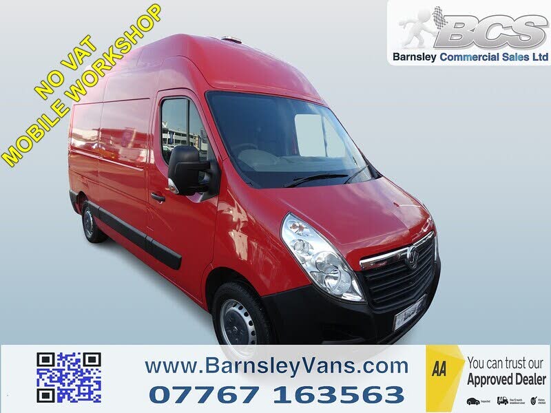2015 Vauxhall Movano 2.3CDTI L2H3 F3500 (136PS) BiTurbo (s/s) ecoFLEX