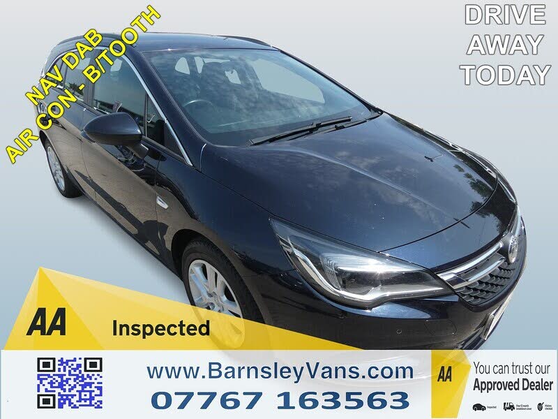 2017 Vauxhall Astra 1.6CDTi Tech Line Nav (110ps) ecoTEC (s/s) Sport Tourer