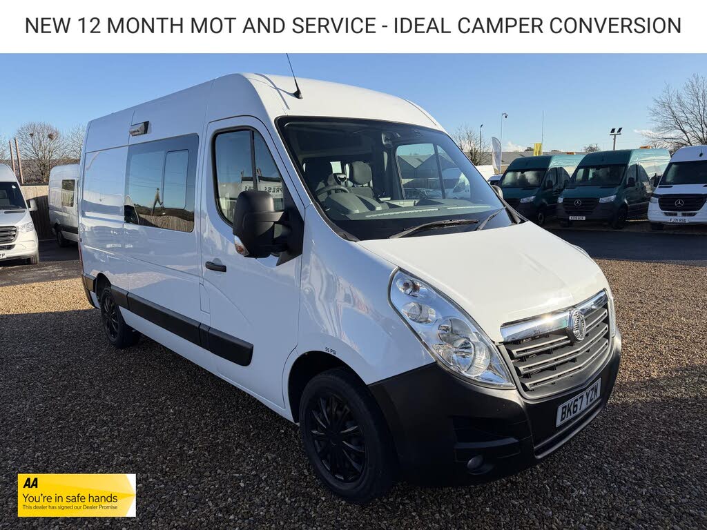 2018 Vauxhall Movano 2.3CDTI L2H2 F3500 (130PS)(EU6) BiTurbo Panel Van