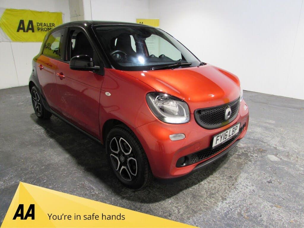2016 Smart forfour 1.0 Prime (70bhp) (s/s)