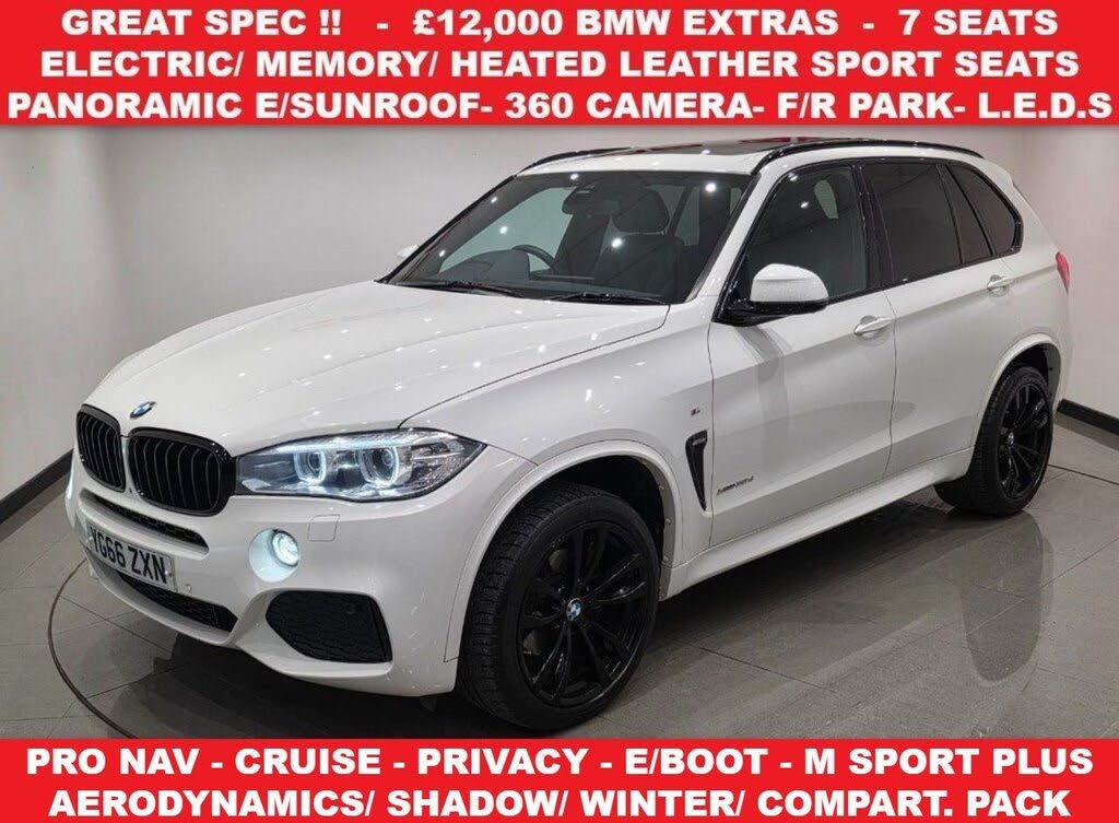 2016 BMW X5 3.0TD xDrive30d M Sport