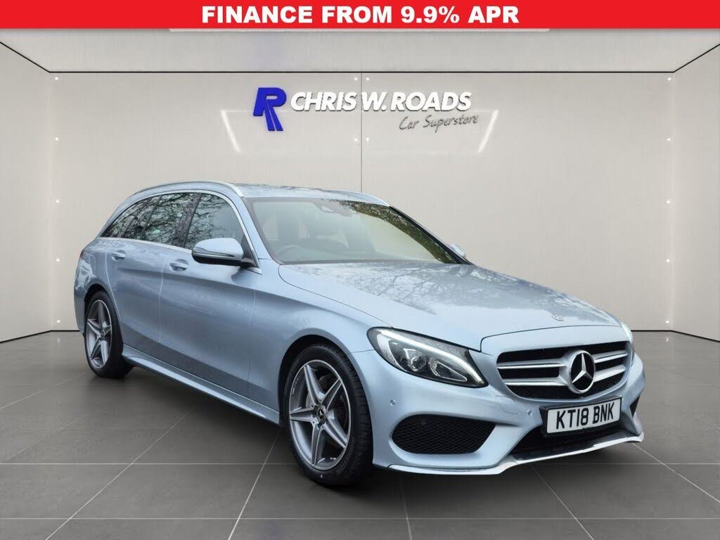2018 Mercedes-Benz C-Class 2.1d C220d AMG Line (s/s) Estate 5d 9G-Tronic Plus