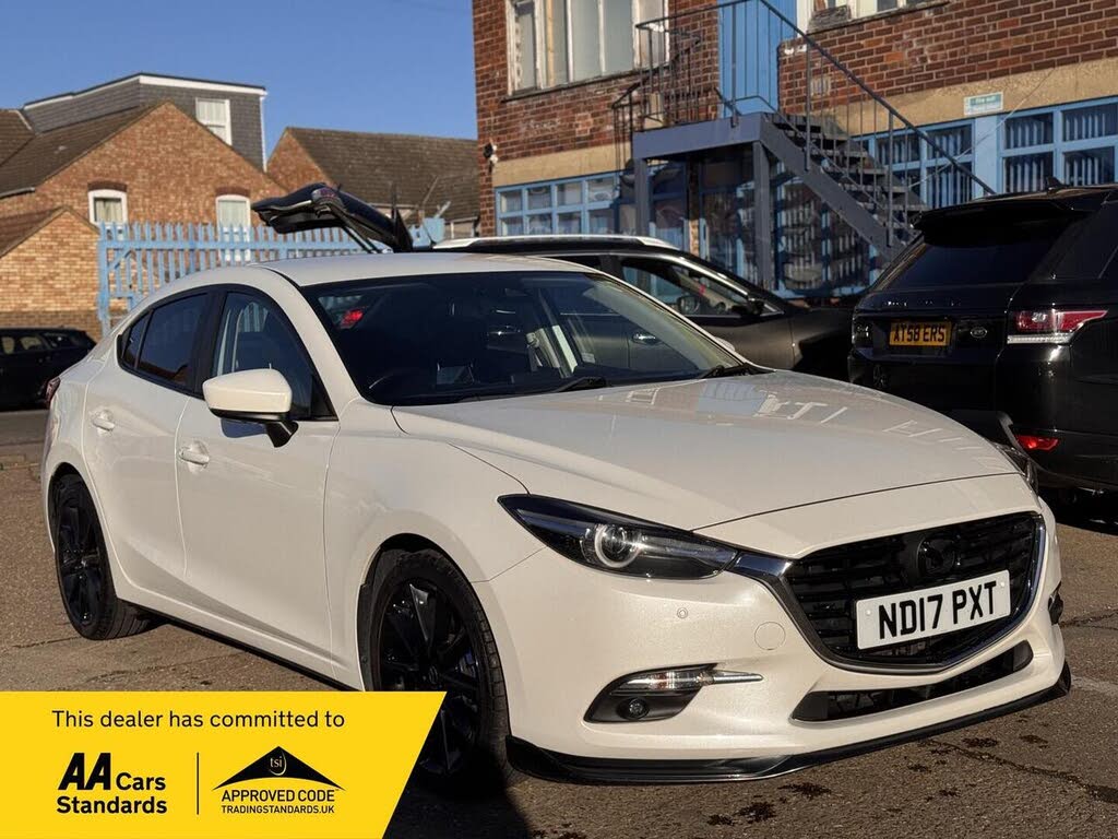 2017 Mazda Mazda3 2.0 Sport Nav (120ps) (Light Stone Leather) Fastback 4d