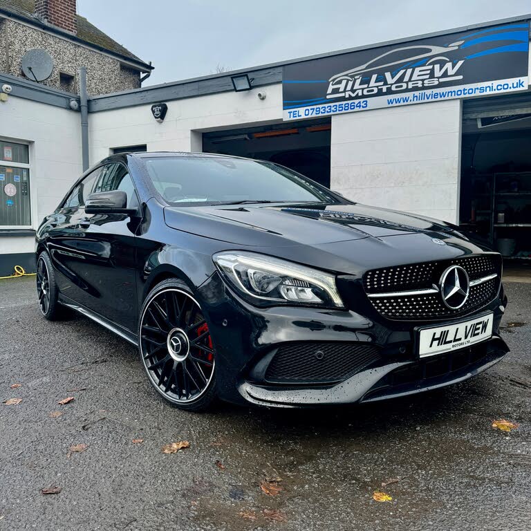2017 Mercedes-Benz CLA 2.1d CLA 200 AMG Line Coupe 4d 7G-DCT