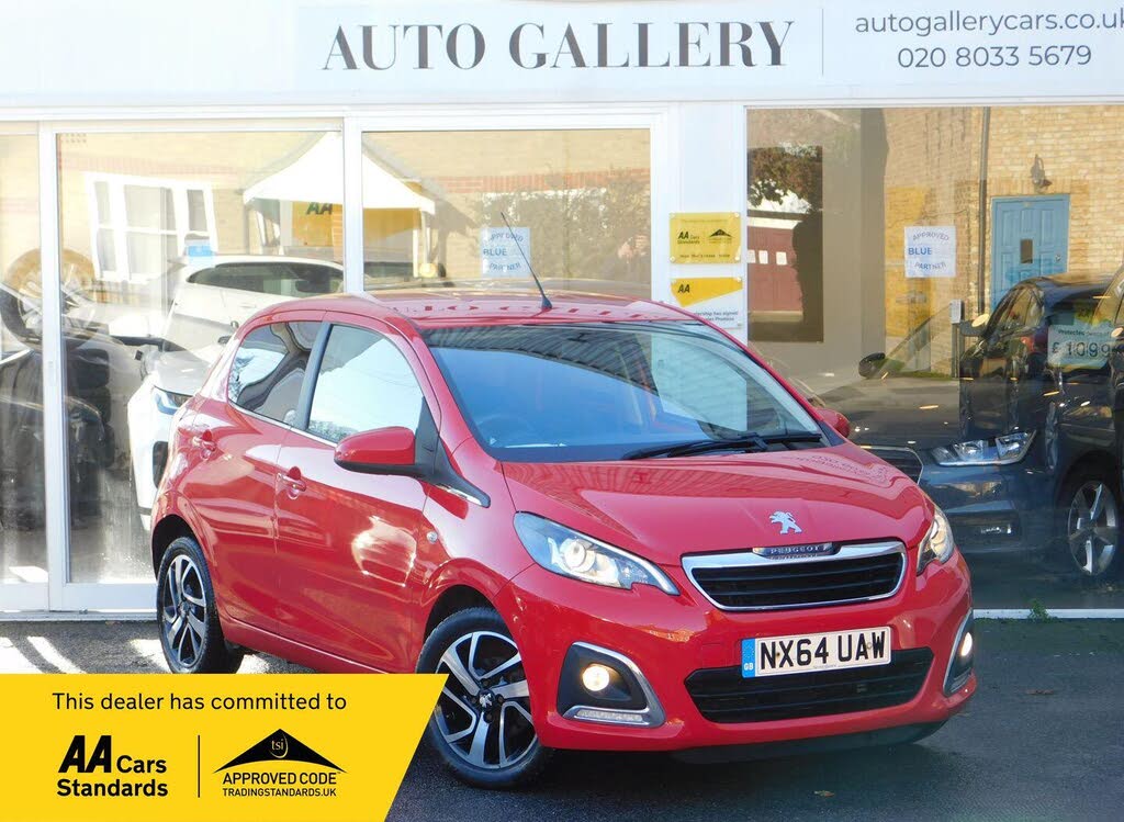 2014 Peugeot 108 1.2 Allure VTi PureTech Hatchback 5d