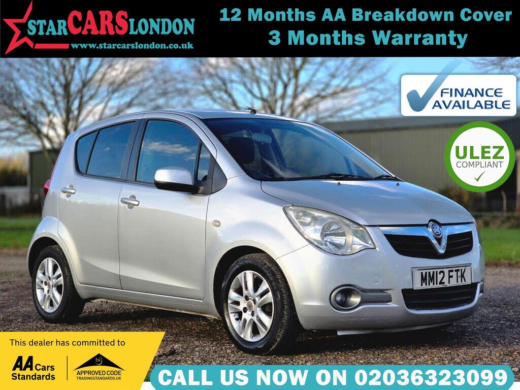2012 Vauxhall Agila 1.2 SE auto