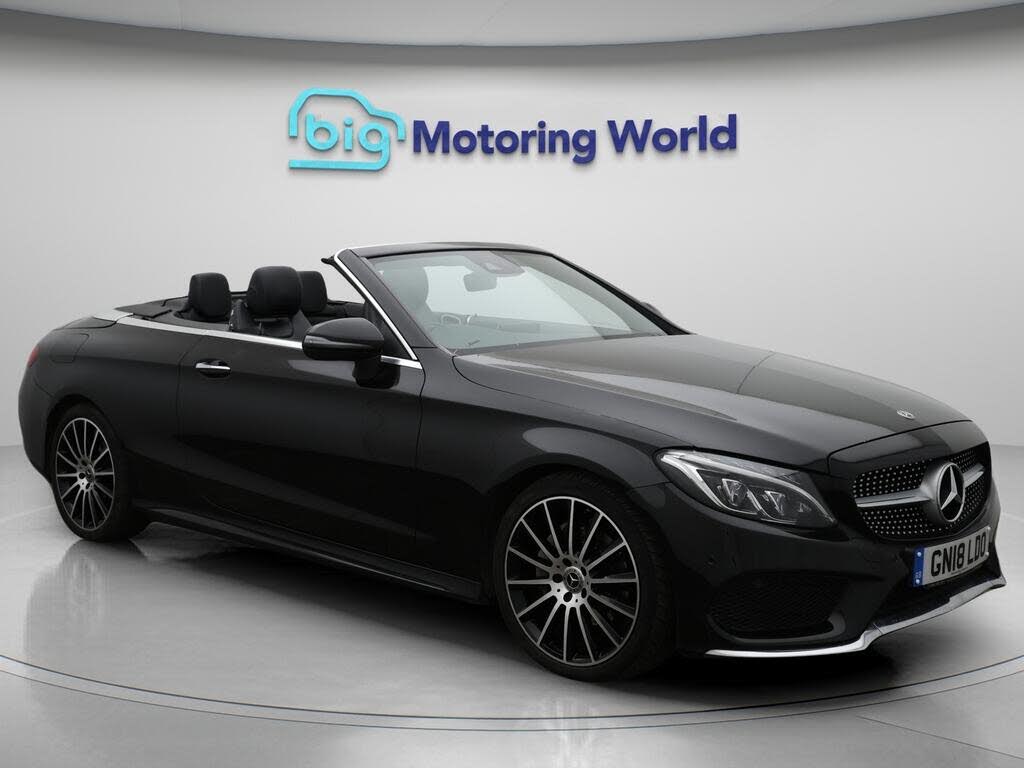 2018 Mercedes-Benz C-Class 2.1d C220d AMG Line (Premium Plus)(s/s) Cabriolet 2d 9G-Tronic Plus