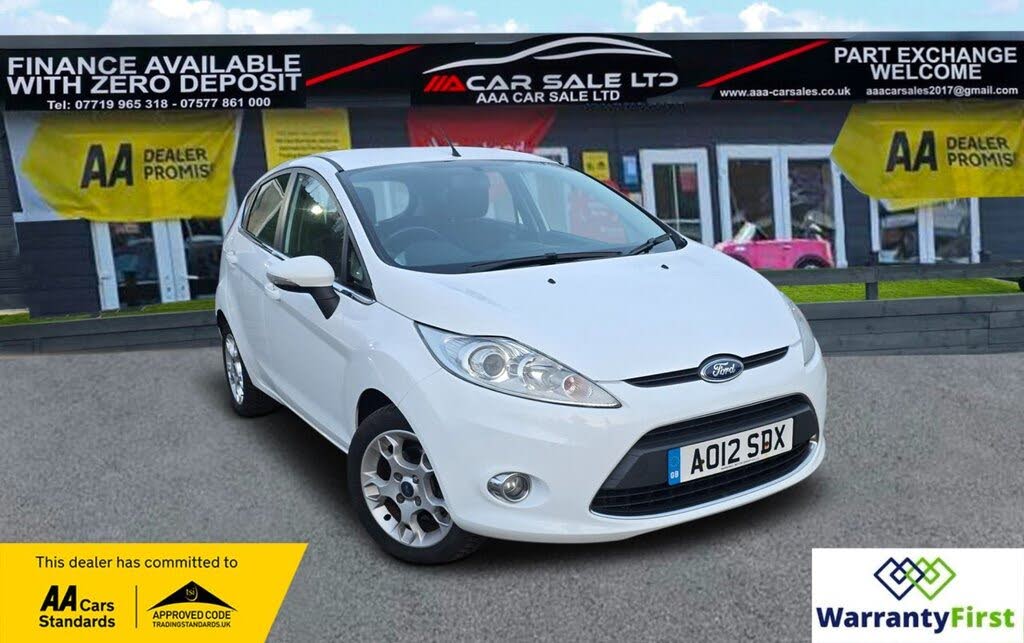 2012 Ford Fiesta 1.25 Zetec 5d