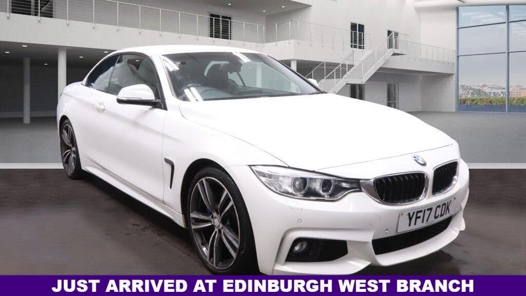 2017 BMW 4 Series 2.0TD 420d M Sport Convertible 2d Auto