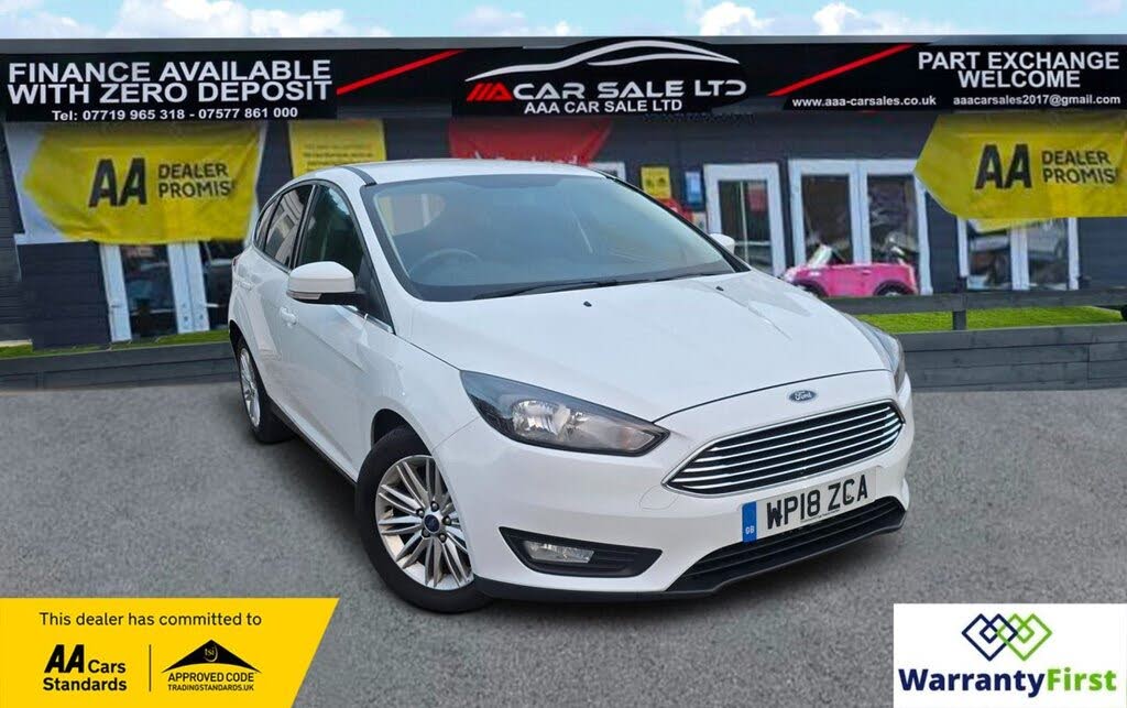 2018 Ford Focus 1.0T Zetec Edition (125ps) Hatchback