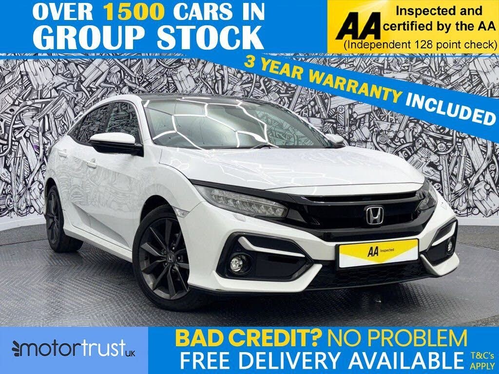 2021 Honda Civic 1.0 VTEC TURBO EX (s/s) Hatchback 5d CVT