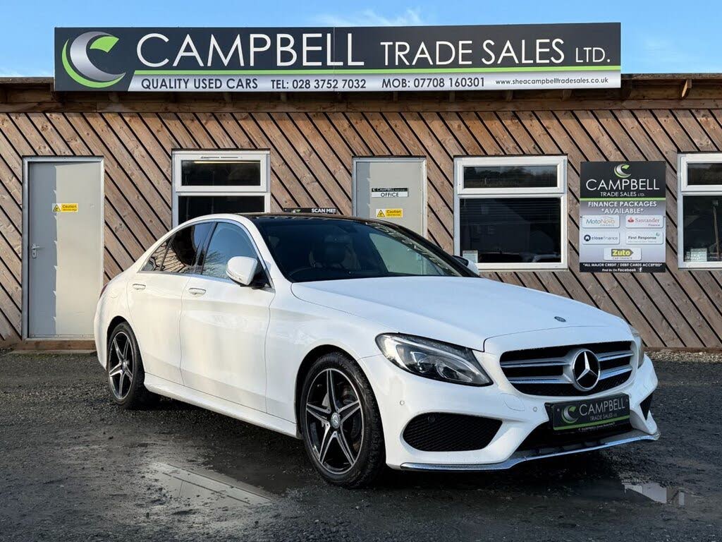 2015 Mercedes-Benz C-Class 1.6CDI C200 AMG Line (Premium)(s/s) Saloon 4d 7G-Tronic Plus