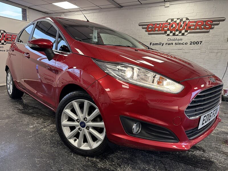 2016 Ford Fiesta 1.0T Titanium (100ps) EcoBoost (s/s) 5d