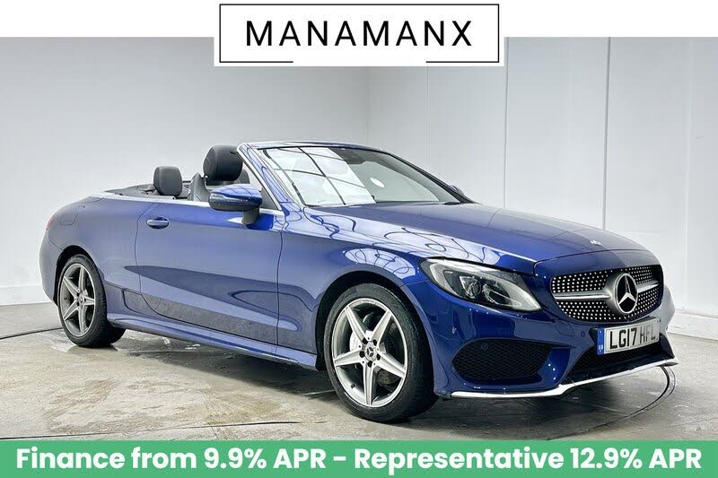 2017 Mercedes-Benz C-Class 2.0 C200 AMG Line (s/s) Cabriolet 2d