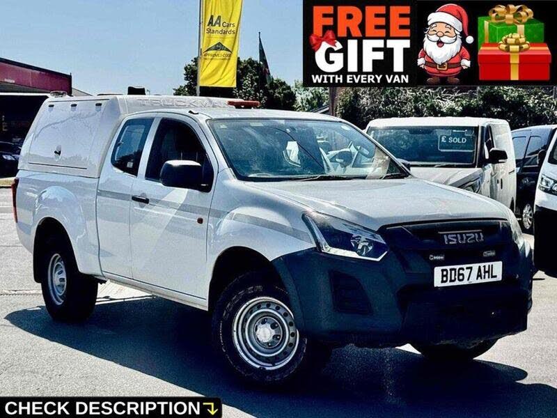 2018 Isuzu D-Max 1.9TD Utility 4x4 Extended Pick-Up