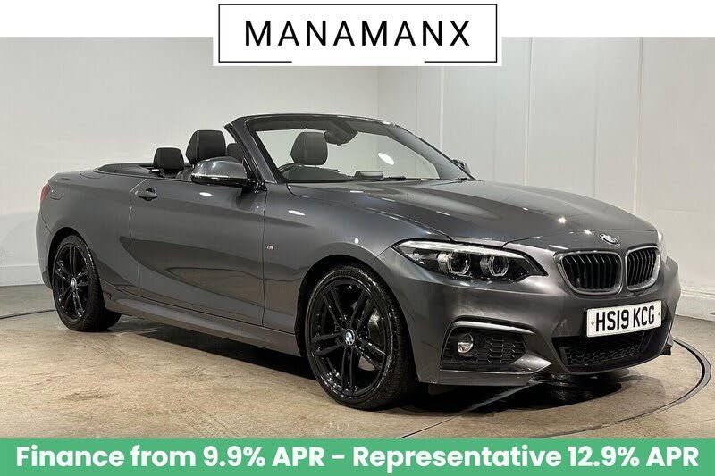 2019 BMW 2 Series 2.0 220i M Sport (181bhp) (s/s) Convertible 2d Auto