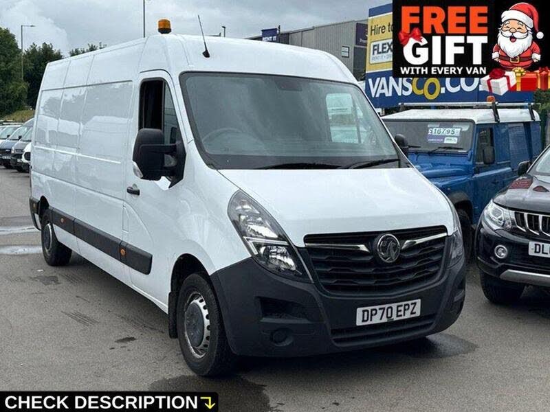 2020 Vauxhall Movano 2.3CDTI L3H2 F3500 (145PS)(EU6) BiTurbo (s/s) L3H2 Panel Van