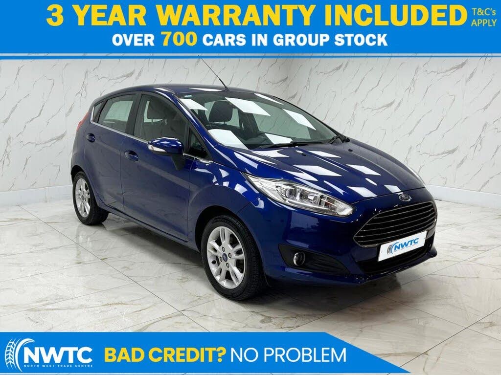 2015 Ford Fiesta 1.0T Zetec (100ps) EcoBoost (s/s) 5d