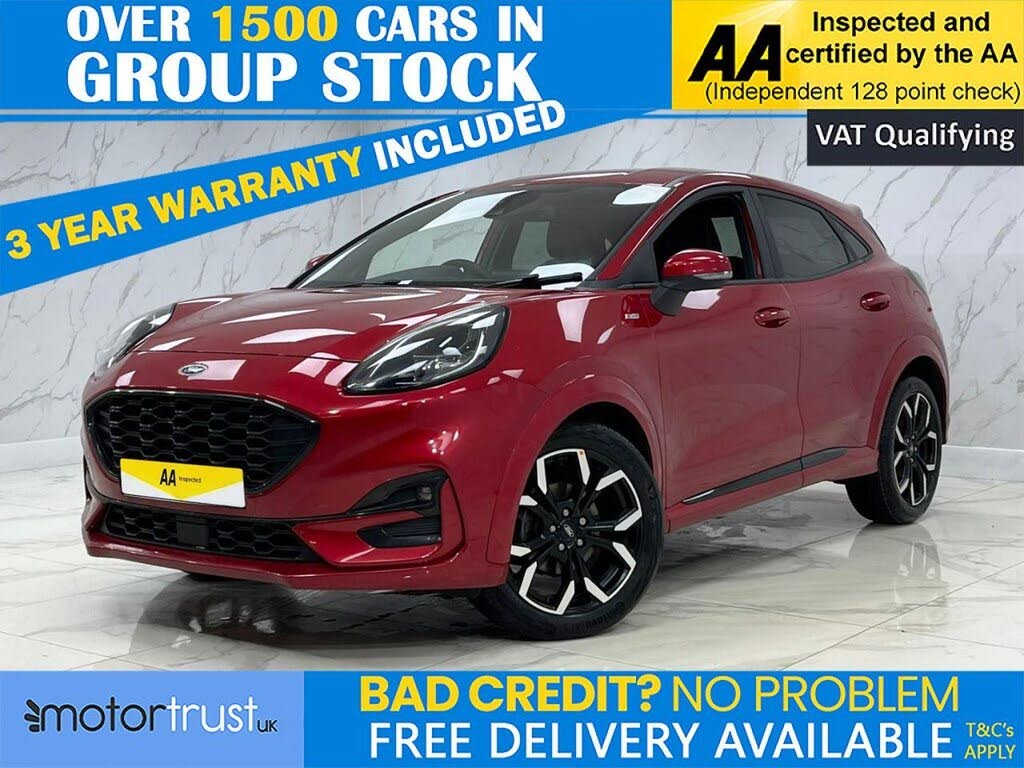 2021 Ford Puma SUV 1.0 ST-Line X (125ps) Hybrid (mHEV)
