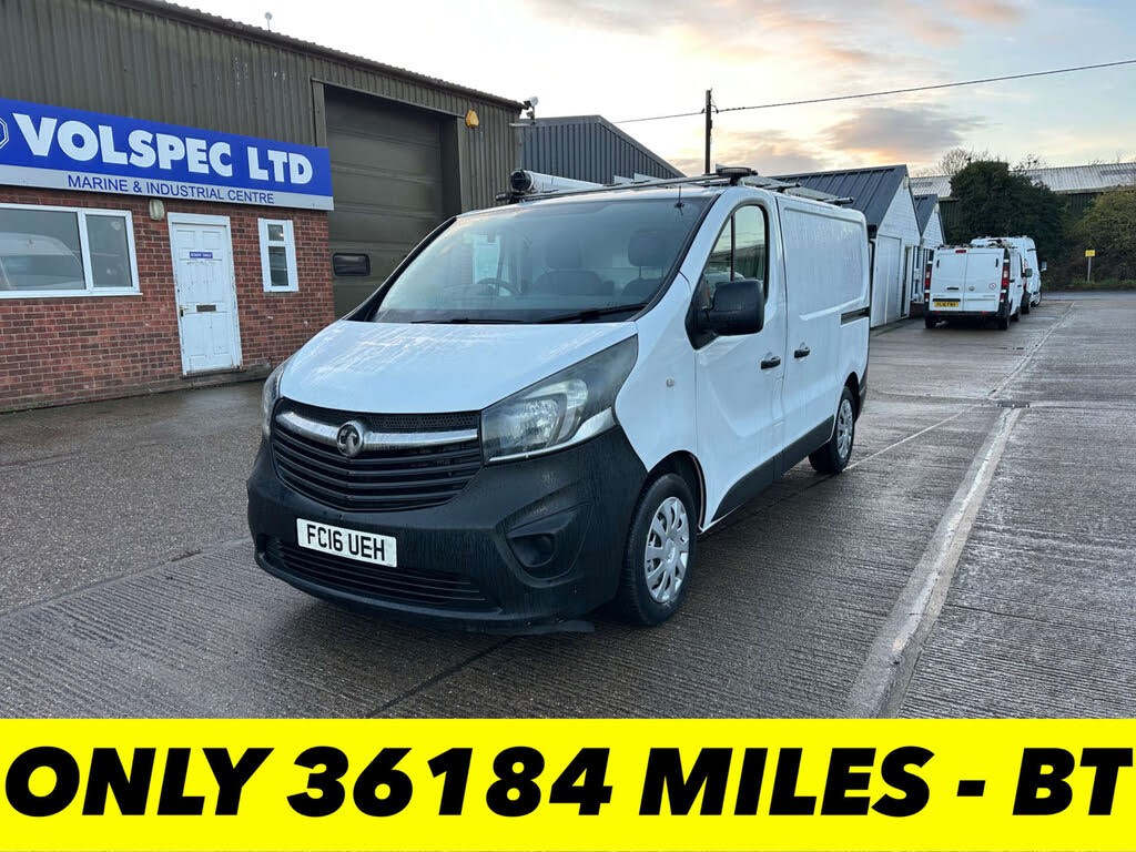 2016 Vauxhall Vivaro 1.6CDTi 2900 ecoFLEX L1H1 (90PS) Panel Van