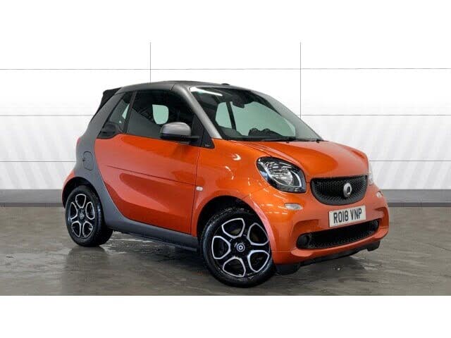 2018 Smart fortwo 0.9 Prime (89bhp) (Premium)(s/s) Cabriolet Twinamic