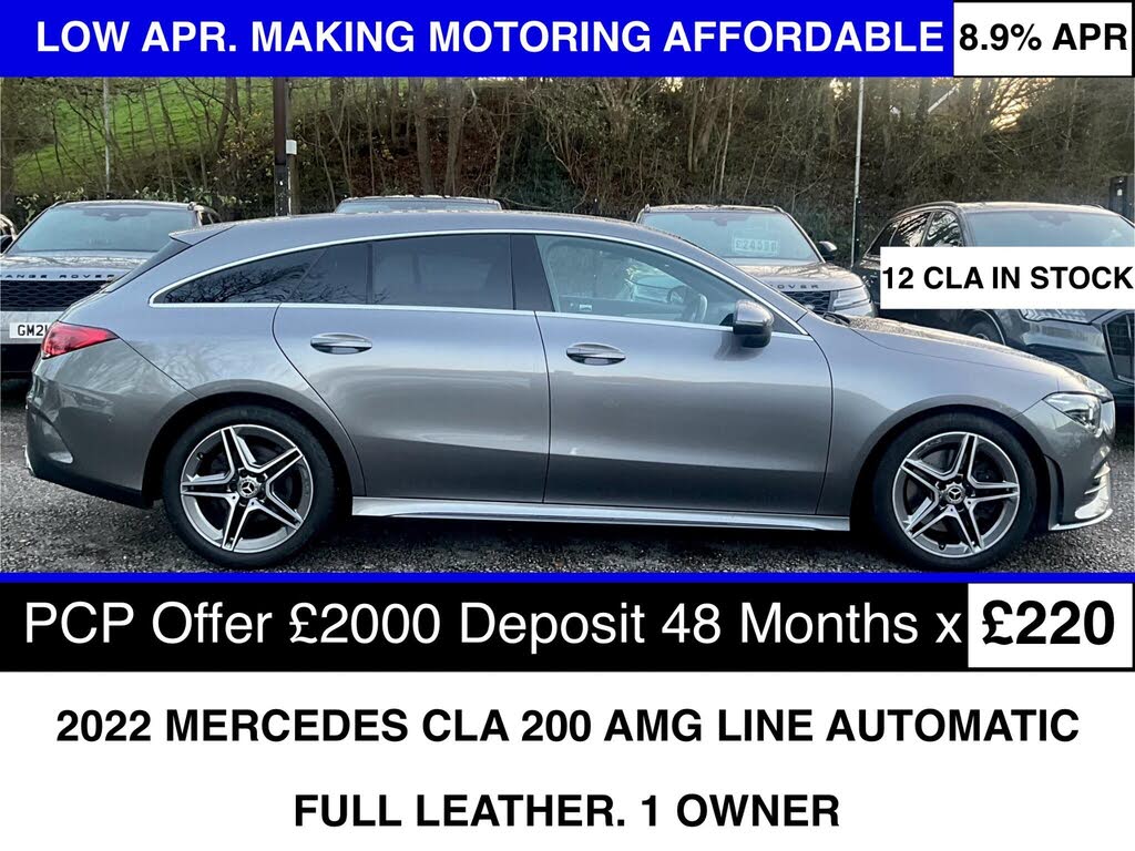 2022 Mercedes-Benz CLA 1.3 CLA 200 AMG Line Shooting Brake 5d