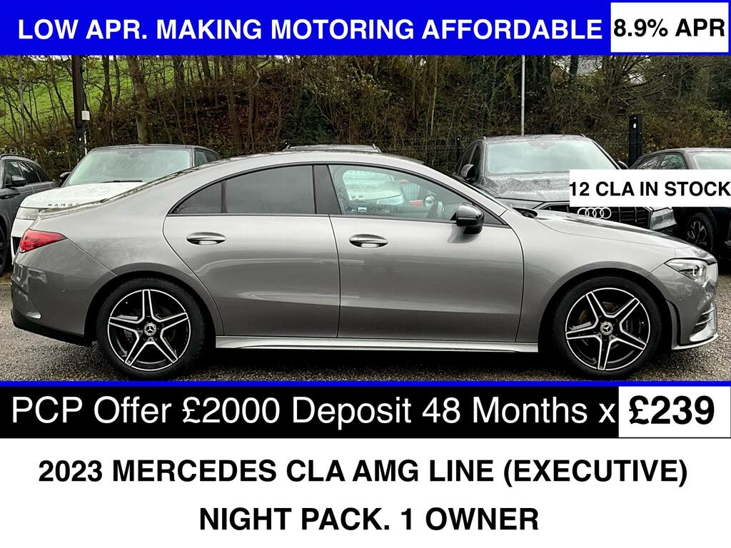 2023 Mercedes-Benz CLA 1.3 CLA 180 AMG Line Coupe 4d